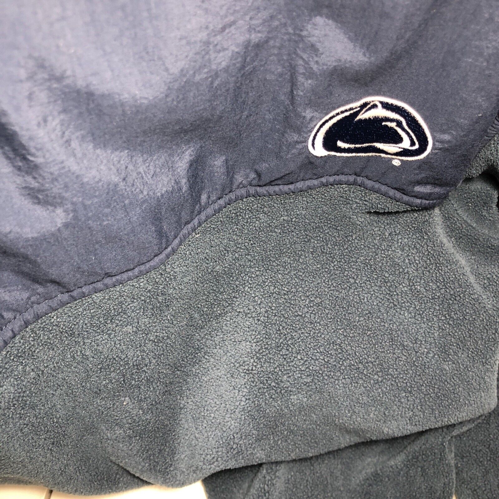 Penn State Nittany Lions Football NCAA Blue Columbia Fleece Men's Jacket Size M
