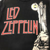 Led Zeppelin Stairway To Heaven Vintage Liquid Blue Black T-shirt Size M Rock
