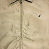 Nautica Vintage Beige Jacket Full Zip Size L