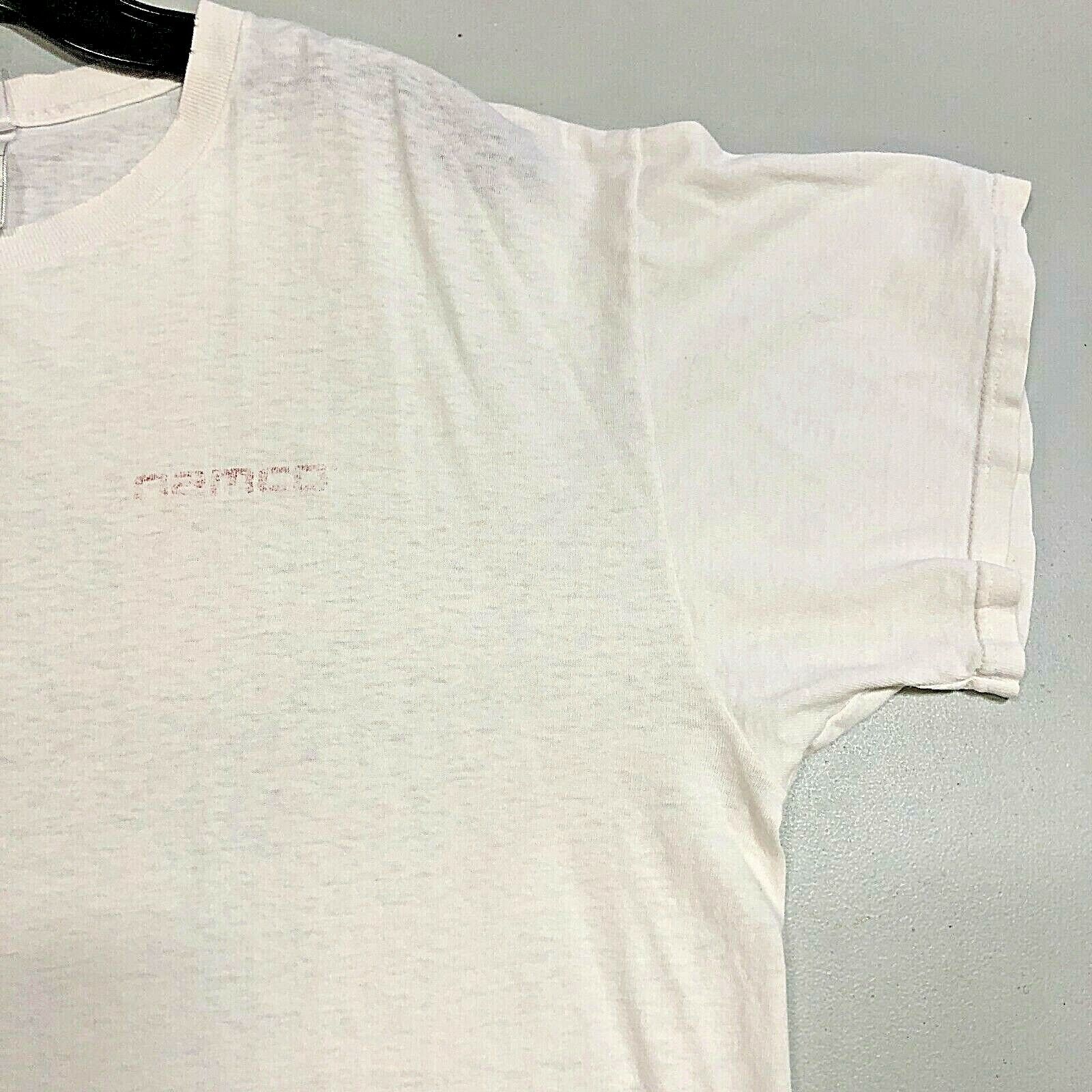 Soulcalibur Fighting Video Game 2003 PlayStation Xbox White T-shirt Size XL