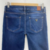 GUESS Los Angeles Dark Wash Skinny Low-Rise Stretchy Blue Jeans 27x30