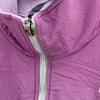 The North Face Women's Fleece Jacket Purple Full Zip Up Size M