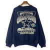 Super Bowl XXVIII Champions Dallas Cowboys NFL Navy Blue Sweatshirt Size L