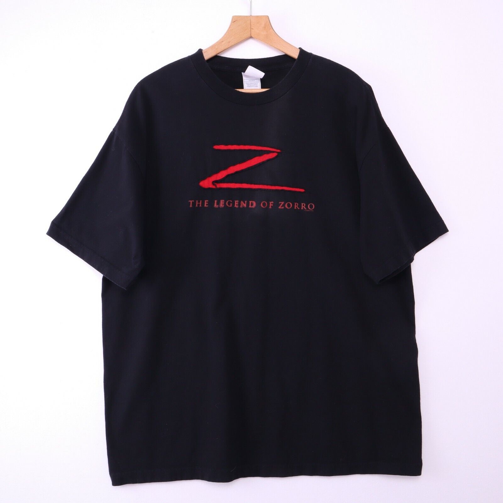 The Legend of Zorro 2005 Adventure Action Movie Black T-shirt Size XL