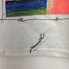 Dominican Republic Santo Domingo City White T-shirt Size L Single Stitch
