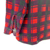 Vintage Champion Red Flannel Button Up Shirt Jacket Size M