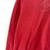 Nike Stitch Logo Red Crew Neck Sweatshirt Size XL