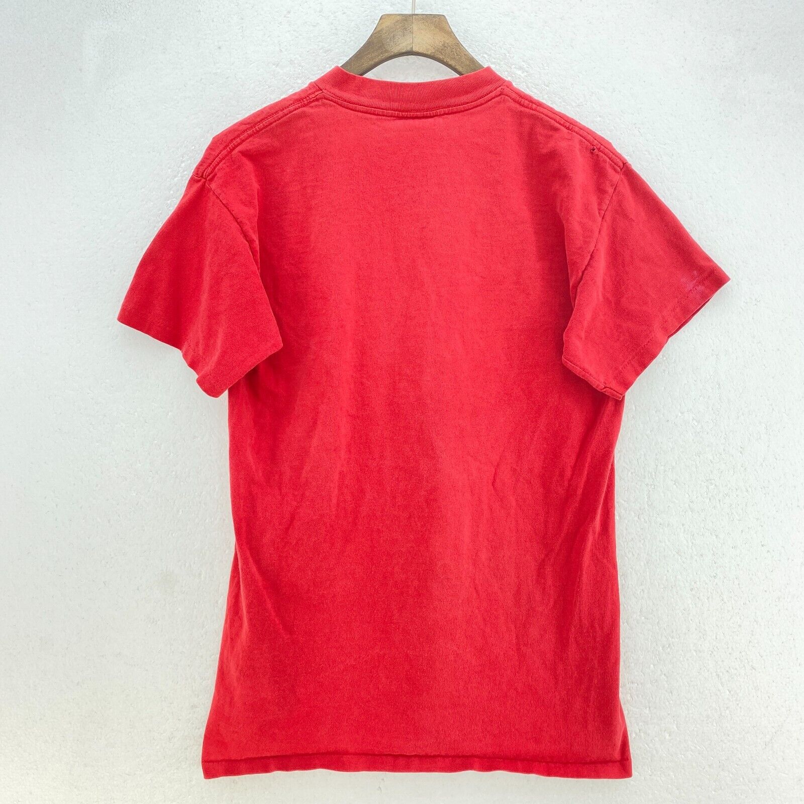 Vintage Nutmeg San Francisco 49Ers NFL T-shirt Size S Red Single Stitch
