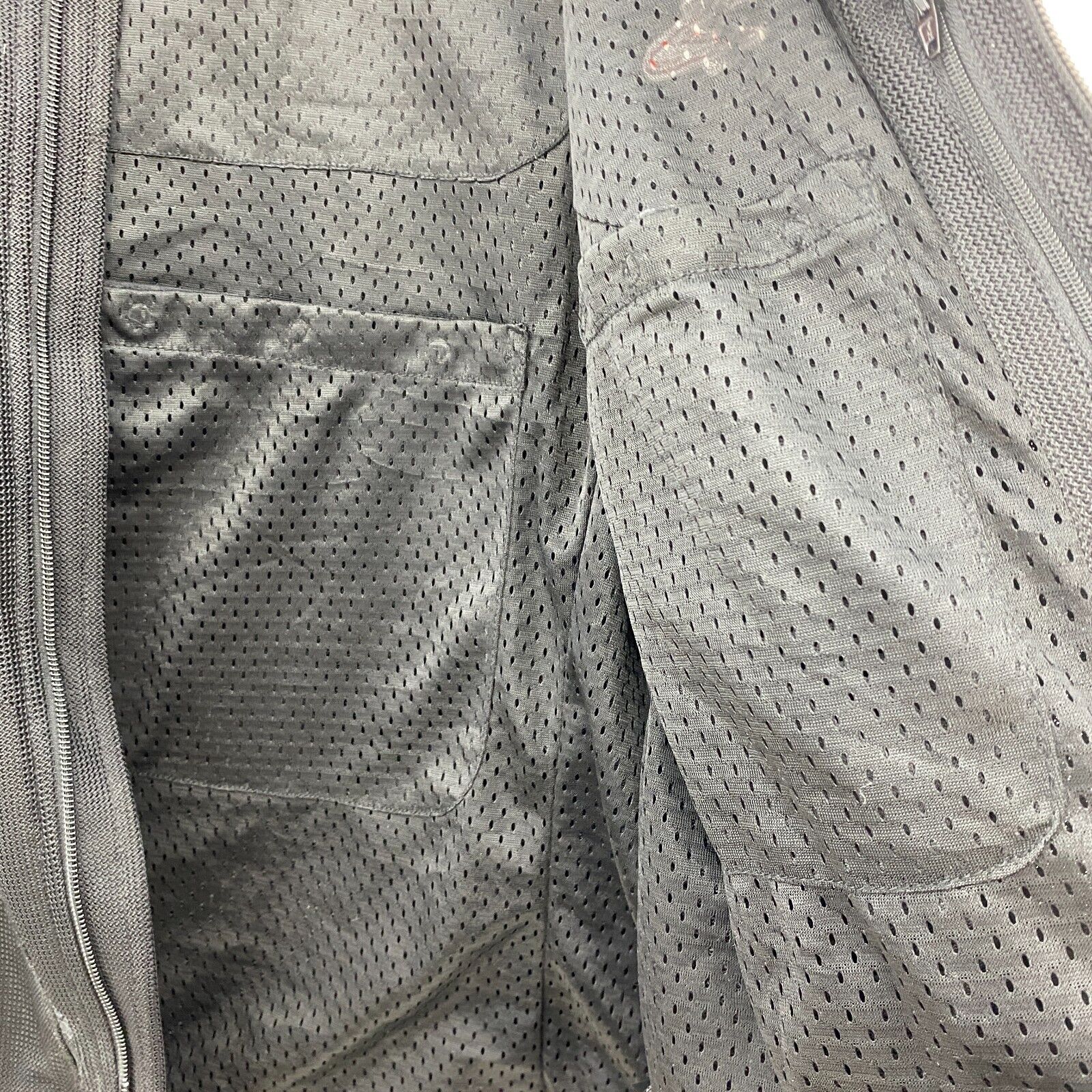 Harley Davidson Riding Gear Mesh Womens Black Motorcycle Jacket Size XL