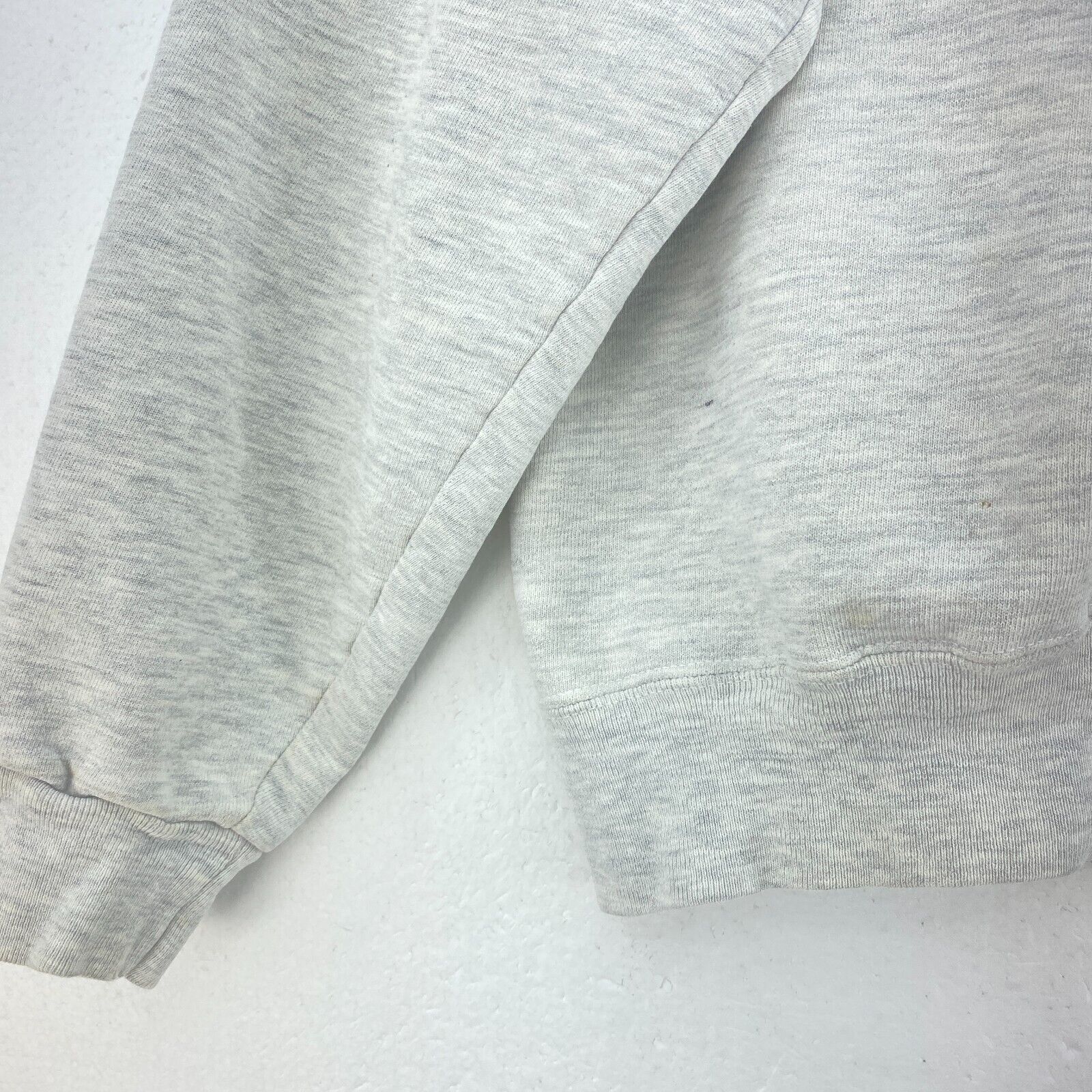 Champion Kansas Athlethics Logo Vintage Gray Sweatshirt Size XL