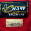 Vintage Dupont Chase Nascar Dupont Quarter Zip Red T-shirt Size L
