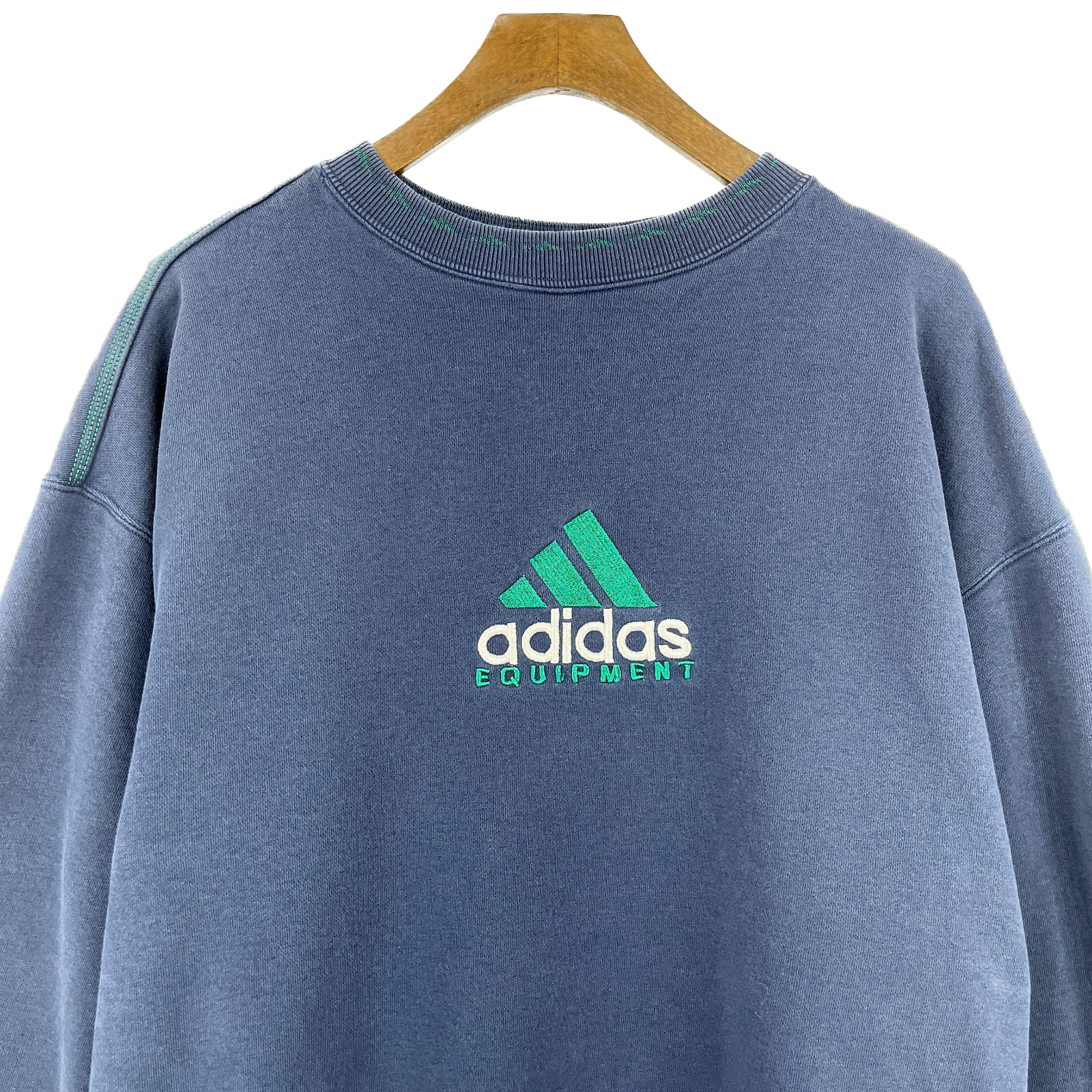 Vintage Adidas Equipment Navy Blue Sweatshirt Size L