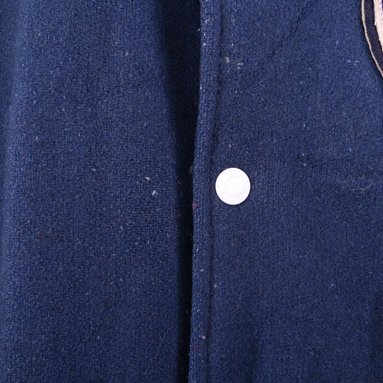 Sheridan College Varsity Jacket Blue Size L 90s