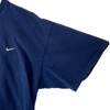 Vintage Nike Swoosh Chest Logo Navy Blue T-shirt Size XL