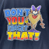 Looney Tunes Taz I Make The Rule Around Here Dark Blue T-shirt Size 2XL