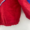 NHL Starter Montreal Canadiens Quarter Zip Hooded Red Jacket Size S