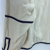 Tommy Hilfiger Full Zip Logo Ivory Light Jacket Size XL Windbreaker
