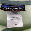 The North Face Zip Pockets Fleece Snap T Jacket Size M Green
