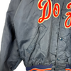 Vintage Dirty Dozen 7 Bomber Navy Blue Jacket Size M