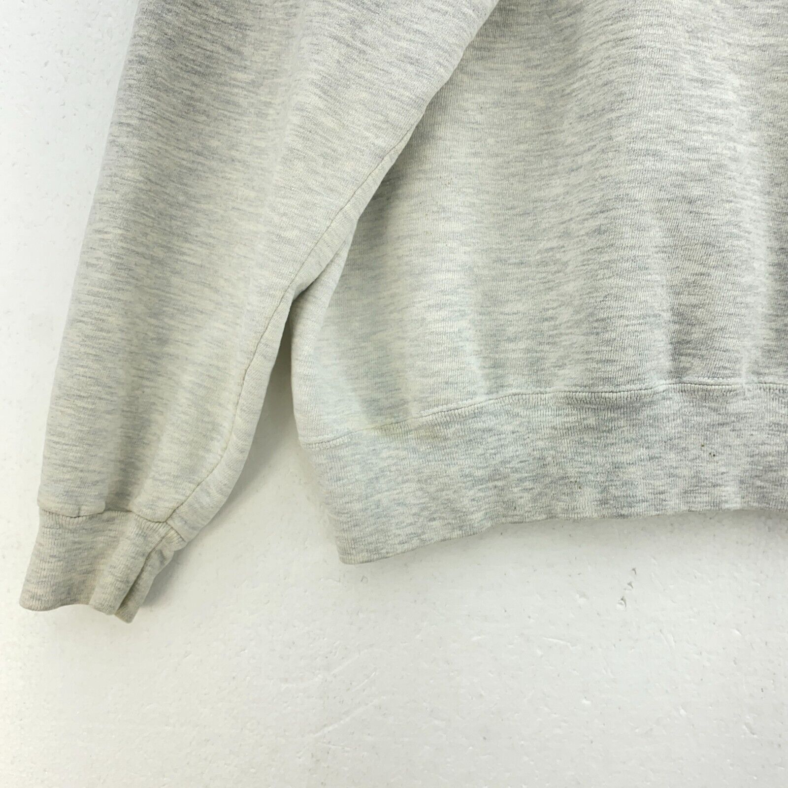 Champion Kansas Athlethics Logo Vintage Gray Sweatshirt Size XL