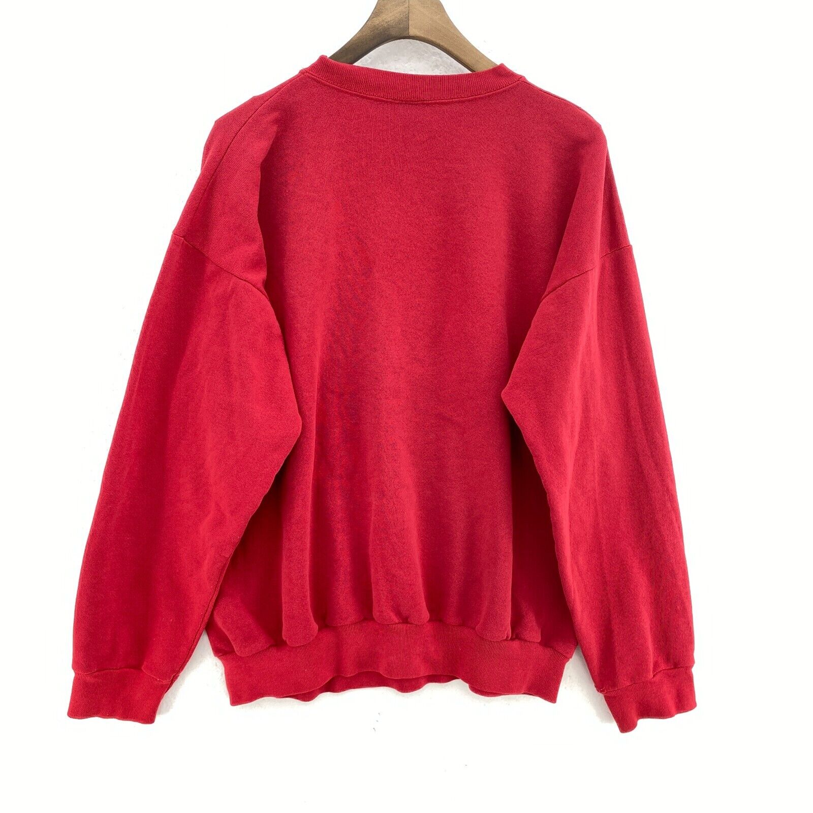 Kansas City Chiefs NFL Logo 7 Vintage Red Sweatshirt Size XL