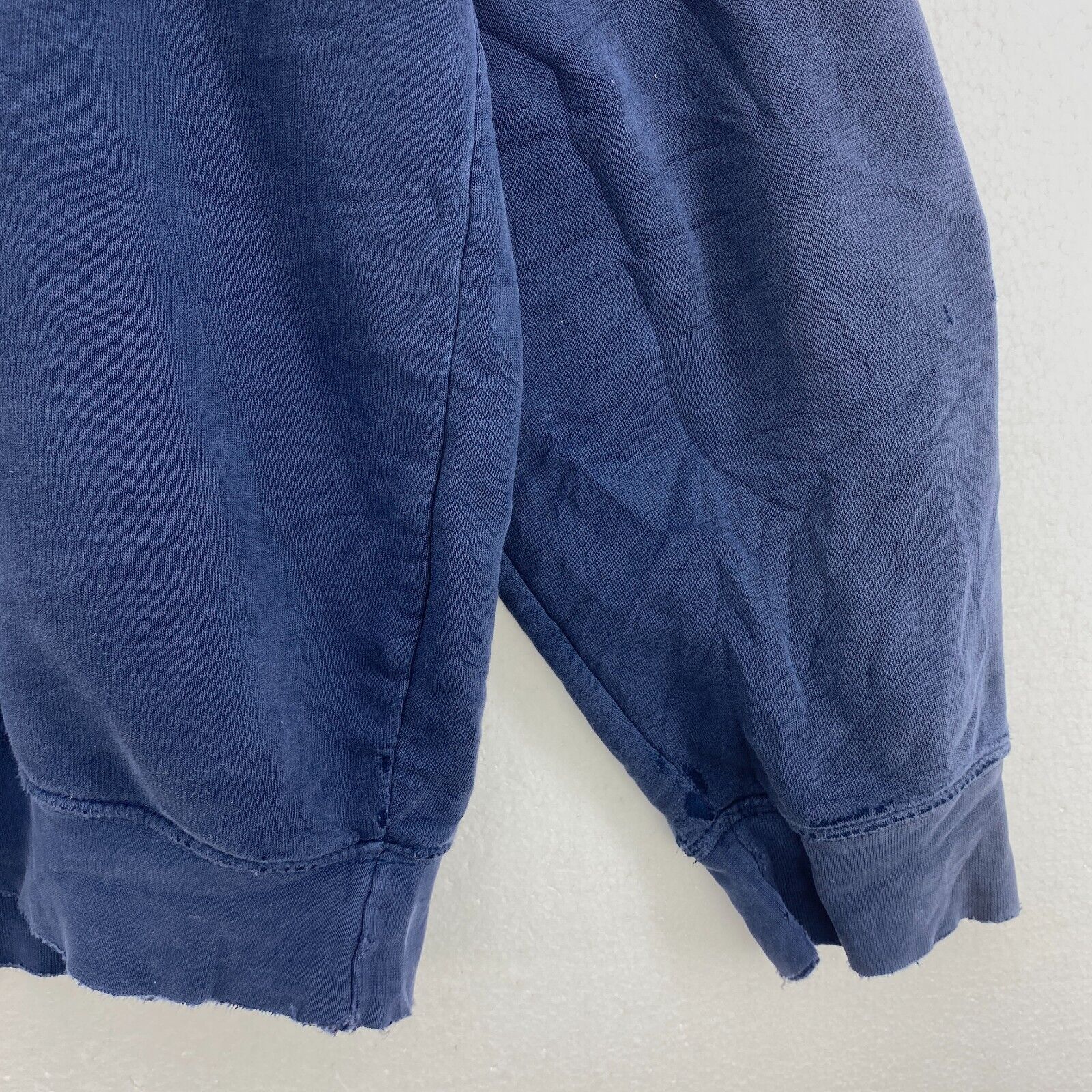 Nike Small Logo Check Swoosh Blue Sweatshirt Size XXL 90s Crewneck