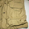 Wool Rich Beige Insulated Parka Mid Length Size XL