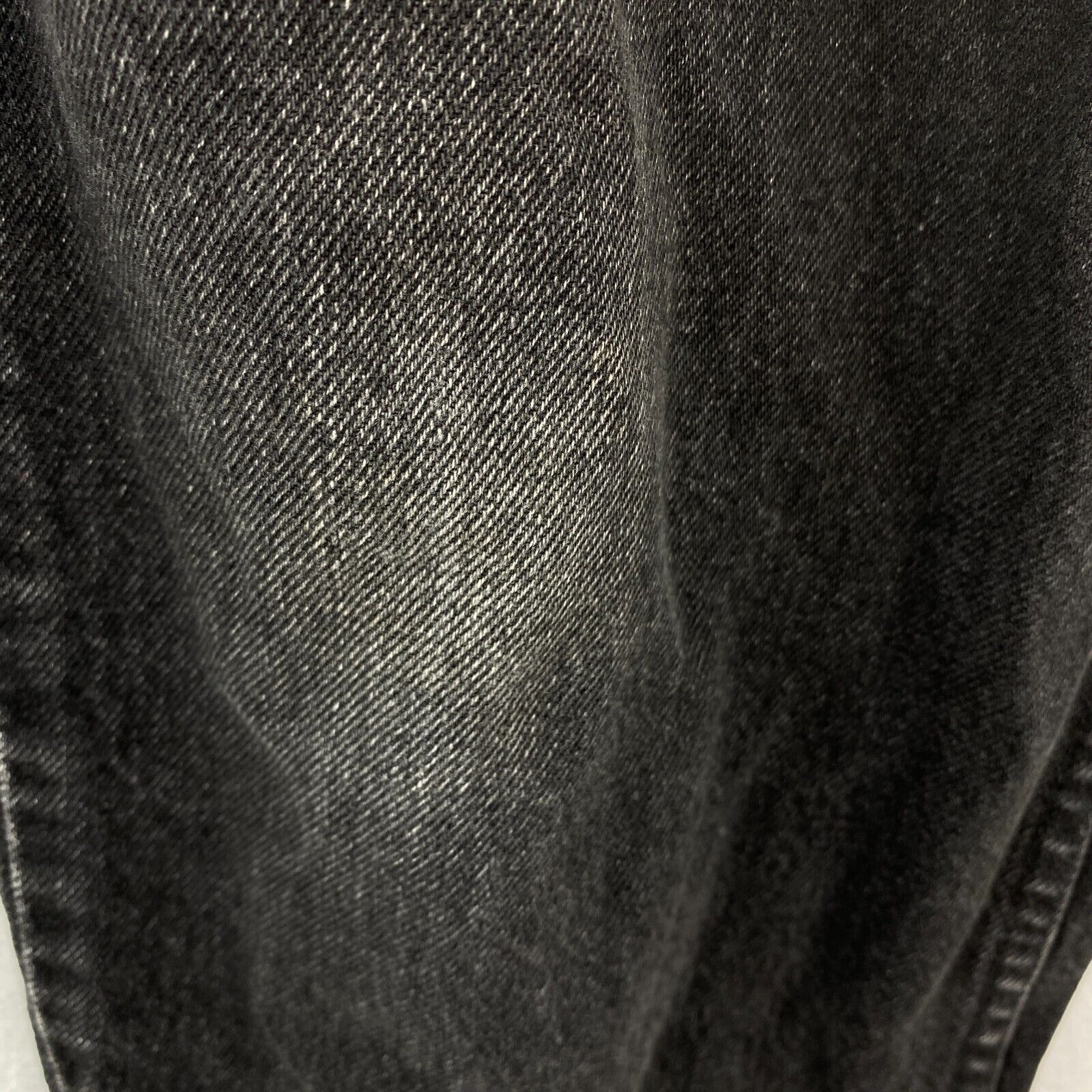 Levi's 634 Orange Tab Black Jeans Straight Size 36