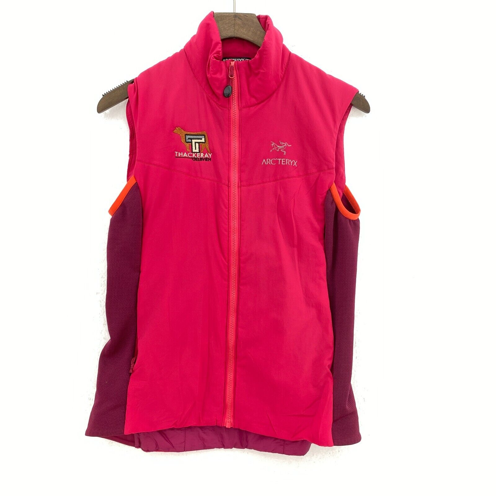 Arc'teryx Full Zip Pink Vest Jacket Size XS Women's