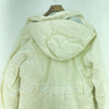 The North Face Women's White Full Zip Hooded Jacket Size M