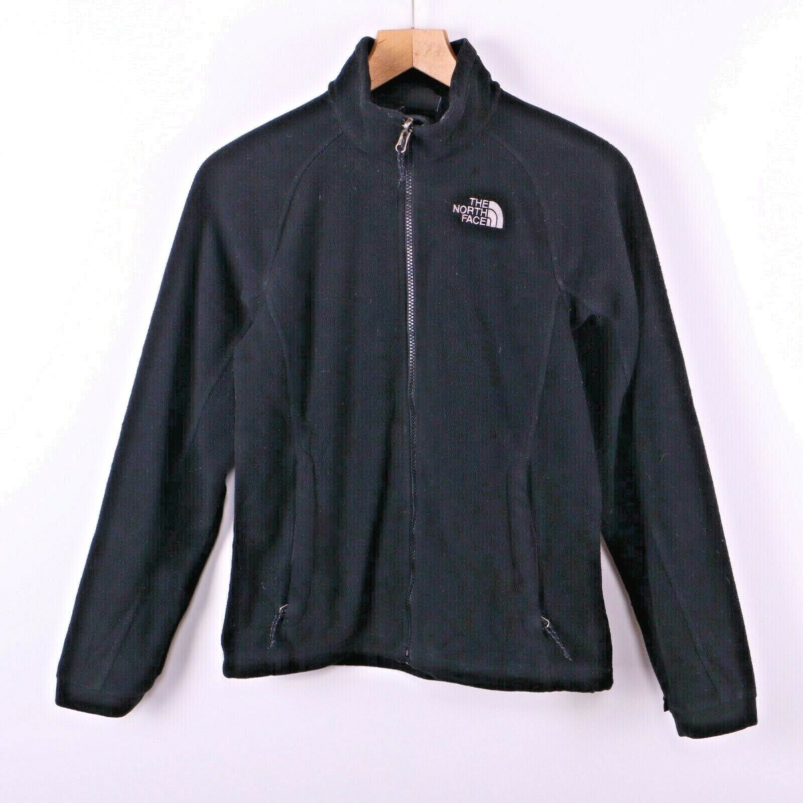 The North Face Women's Full Zip Fleece Jacket Size S Black