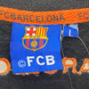 FC Barcelona FCB Club Full Zip Black Jacket Size L