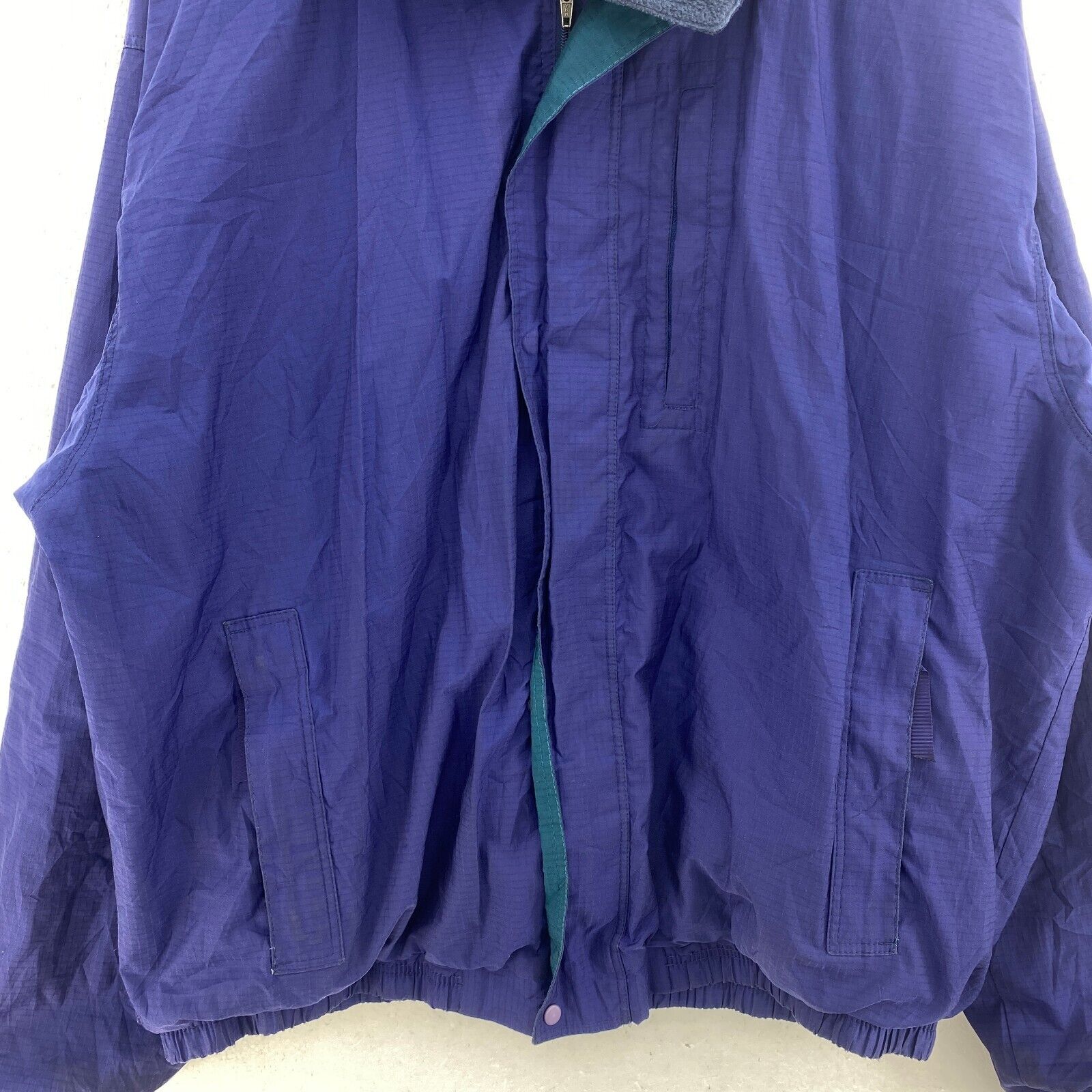 Vintage Patagonia Purple Full Zip Light Jacket Size XL