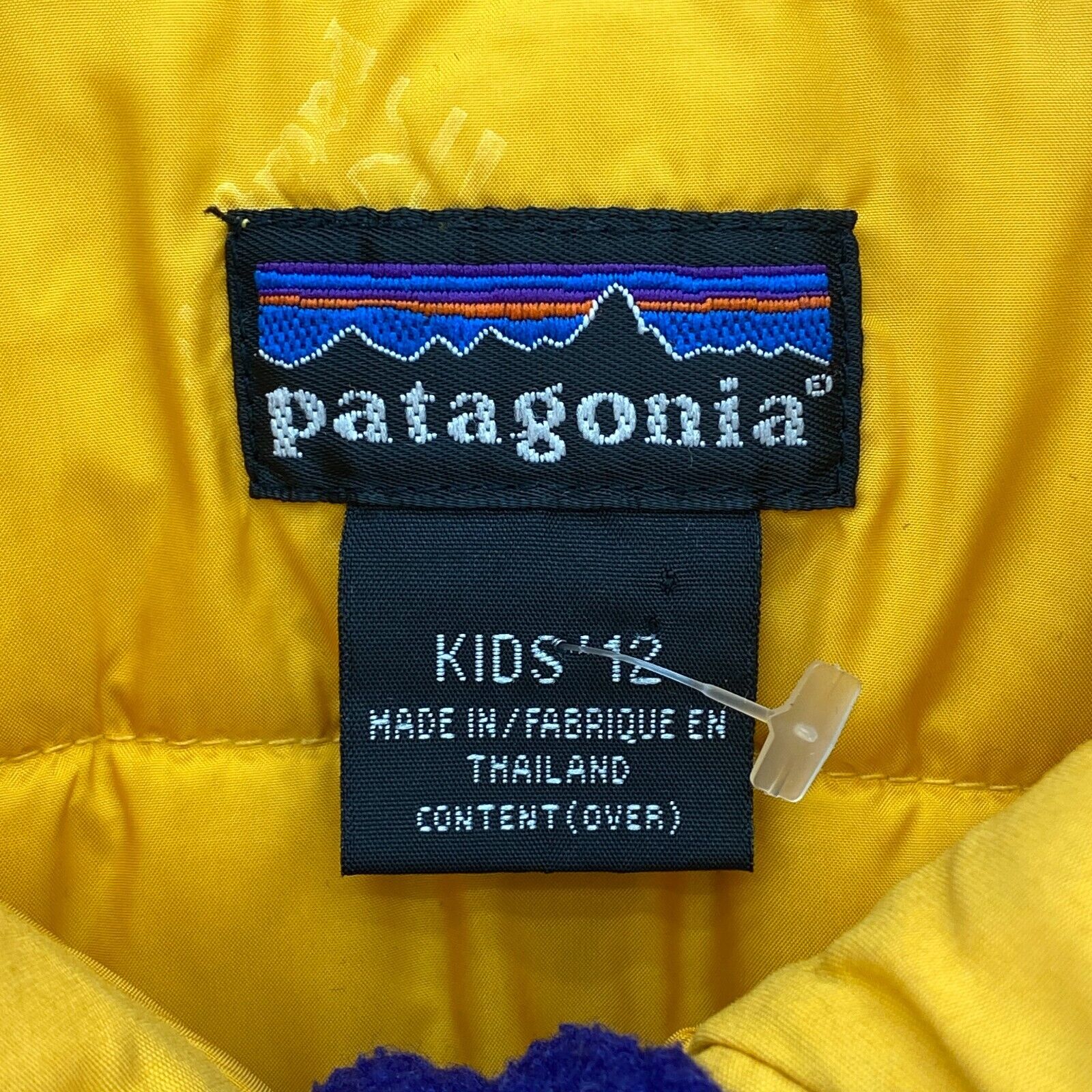 Patagonia Insulated Jacket Blue Size 12 Kid's Full Zip Up