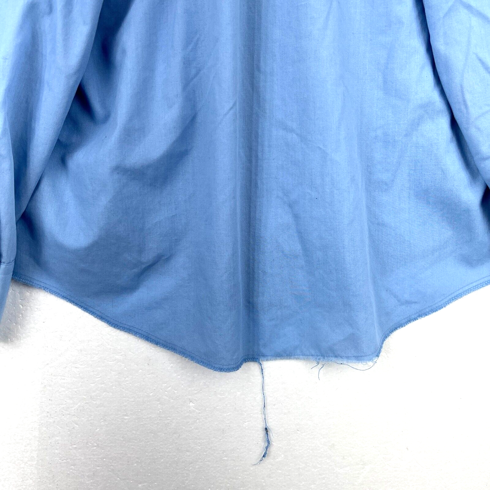 Vintage Champion Western Blue Snapped Shirt Size M
