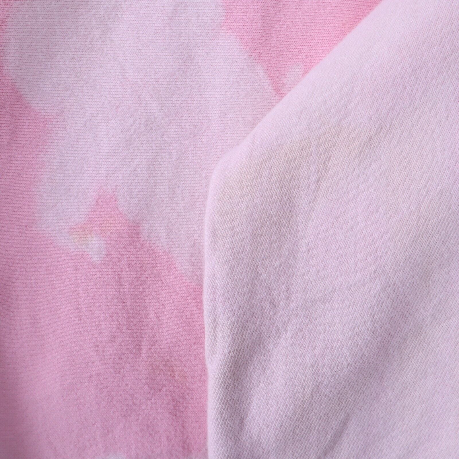 Champion Reverse Weave Vintage Tie Dye Pink Sweatshirt Size Large