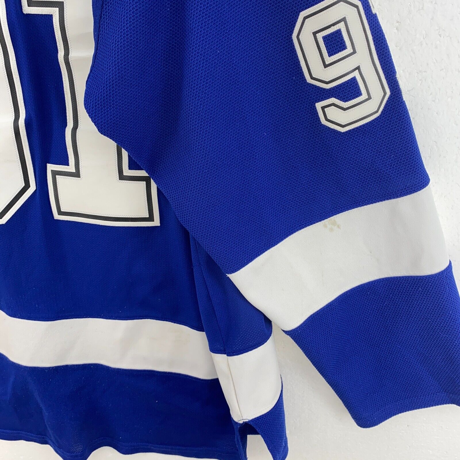 Authentic Steven Stamkos #91 Tampa Bay Lightening Reebok NHL Blue Jersey Size XL