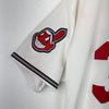 Vintage Cleveland Indians Trot Nixon #33 White Jersey Size L