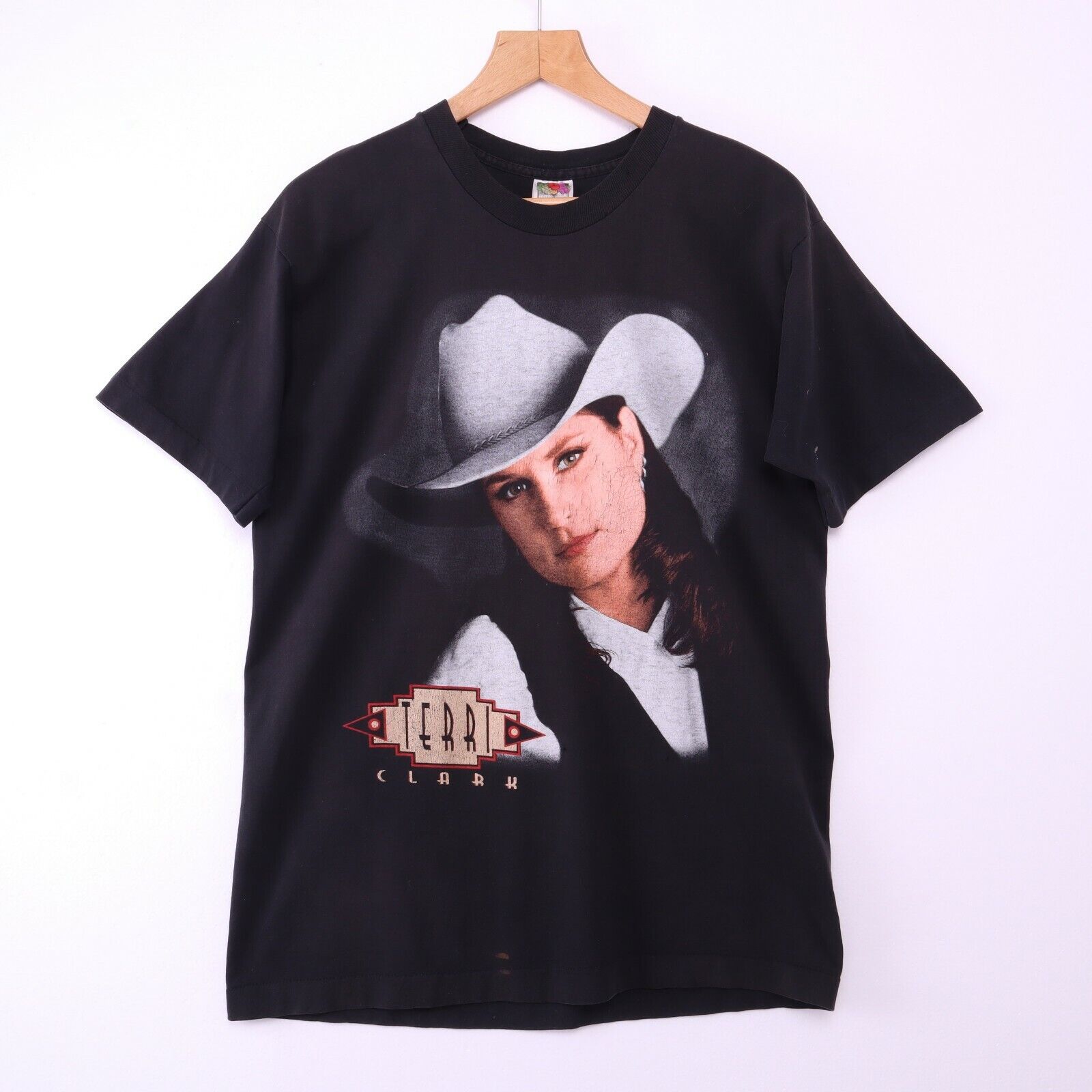 Terri Clark Poor, Poor, Pitiful Me Tour Country Music Black T-shirt Size L