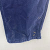 Carhartt Flame Resistant Canvas Navy Blue Worker Pants Size 36 x 30