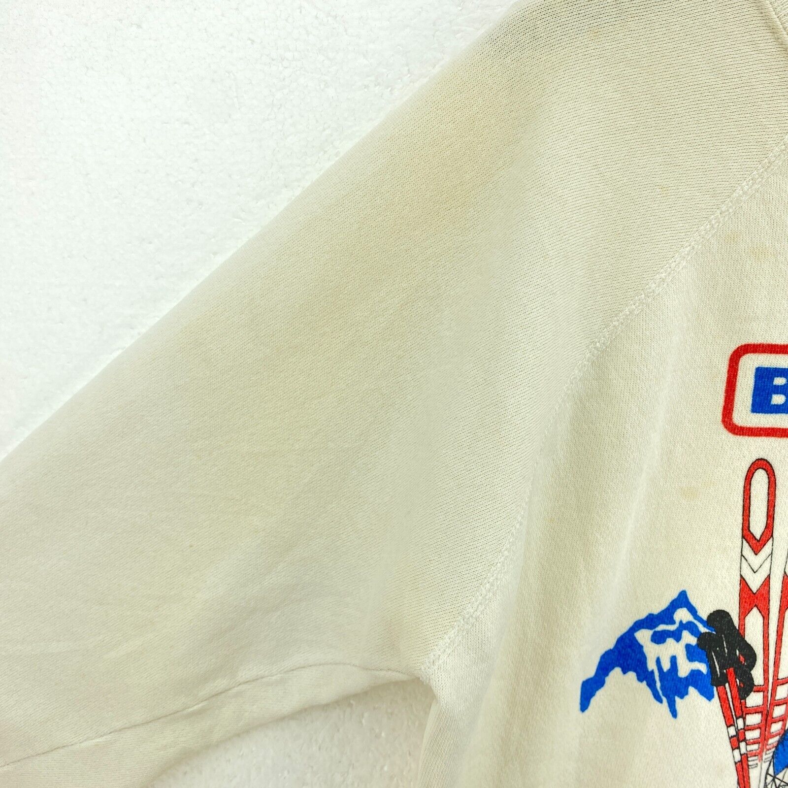 Bud Light The Original Party Animal Ivory Sweatshirt Size L Crewneck Women's