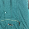 Vintage Nike Air Logo Half Zip Insulated Green Jacket Size L