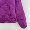 The North Face 550 Women's Purple Insulated Hooded Jacket Size M Full Zip Up