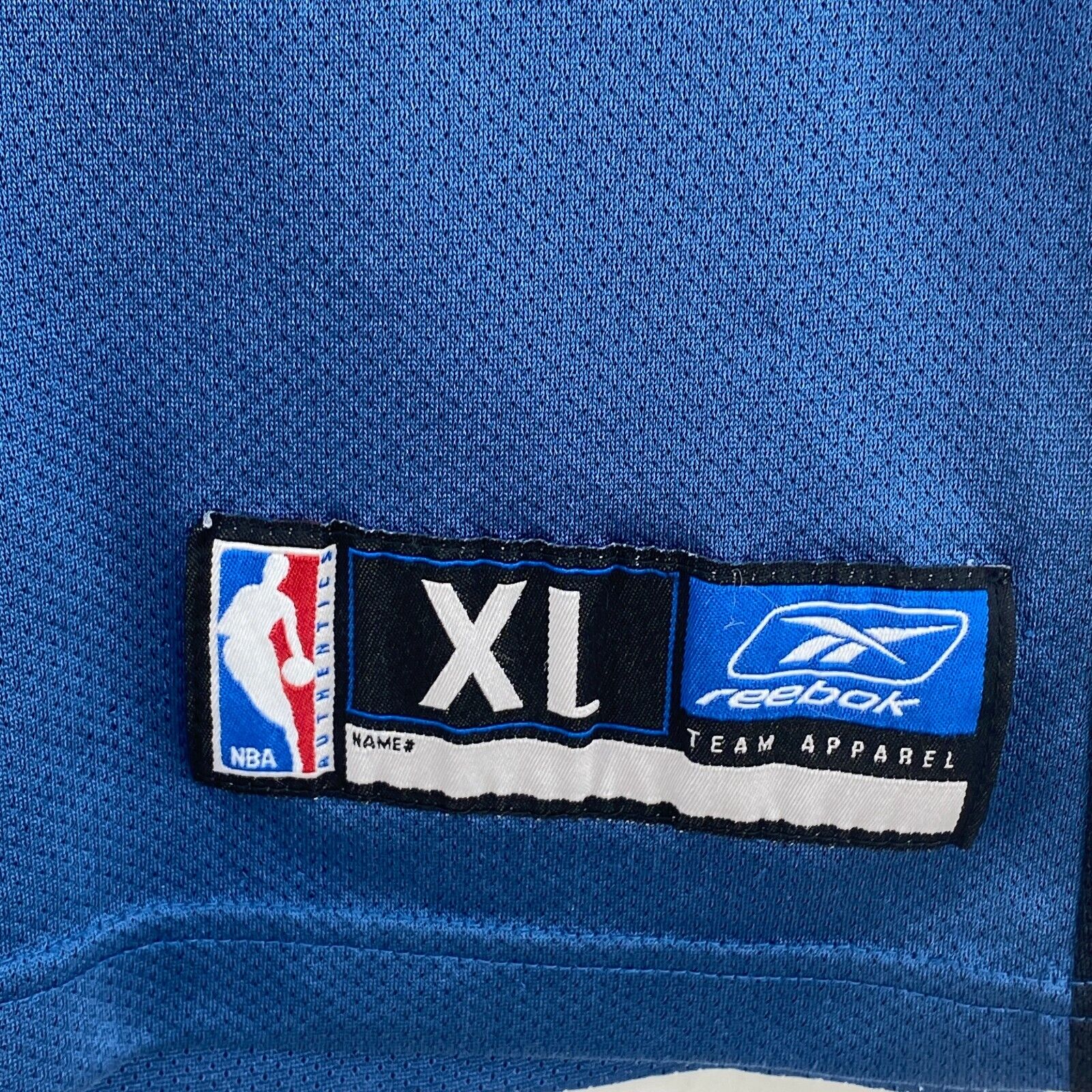 Reebok NBA Basketball Washington Wizards Michael Jordan 23 Blue Jersey Size XL