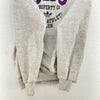 Vintage Adidas Athletic Club Hoodie Size M Heathered Gray
