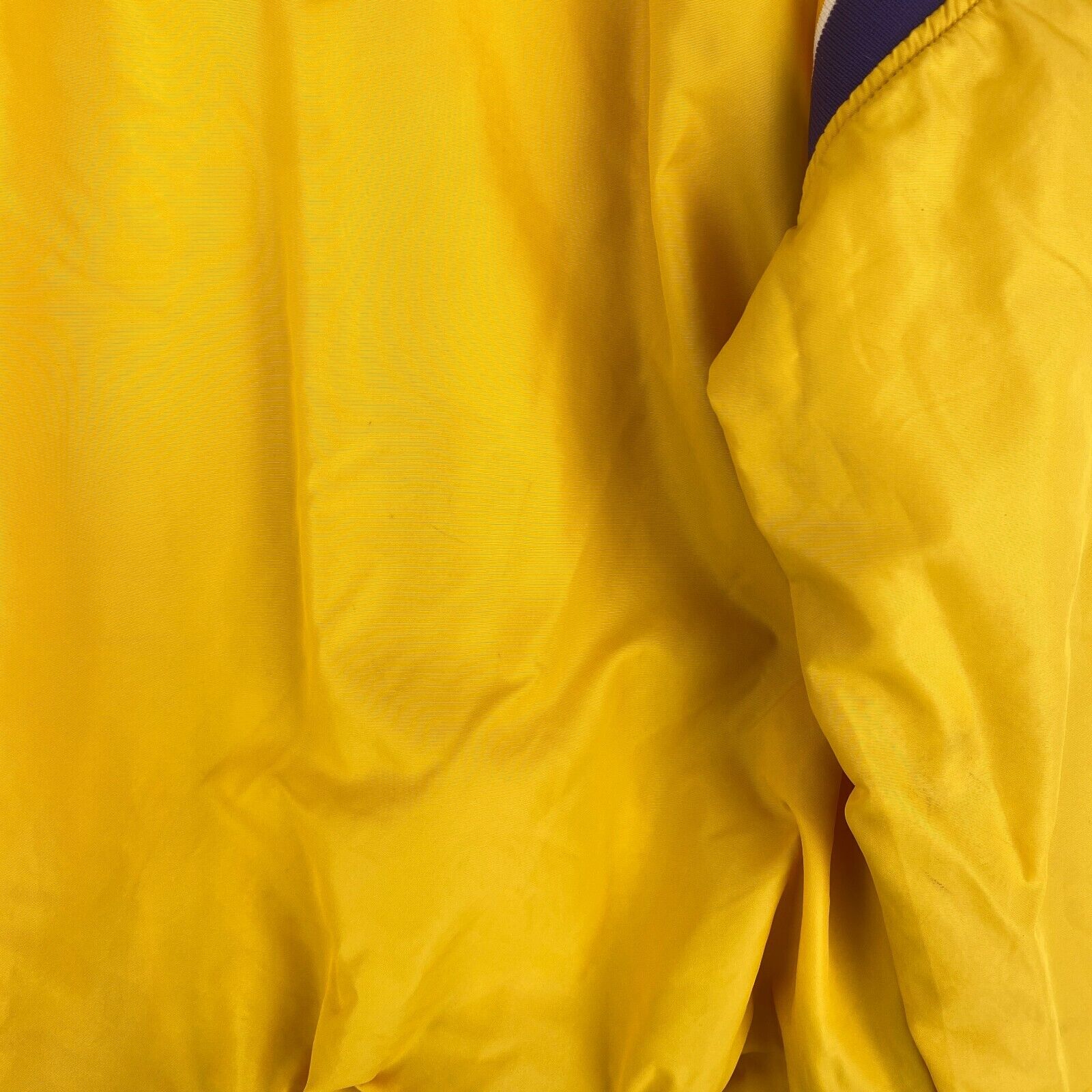Russell Athletic Flandreau Fliers NCAA Yellow Quarter Zip Hooded Jacket Size XL