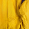 Russell Athletic Flandreau Fliers NCAA Yellow Quarter Zip Hooded Jacket Size XL