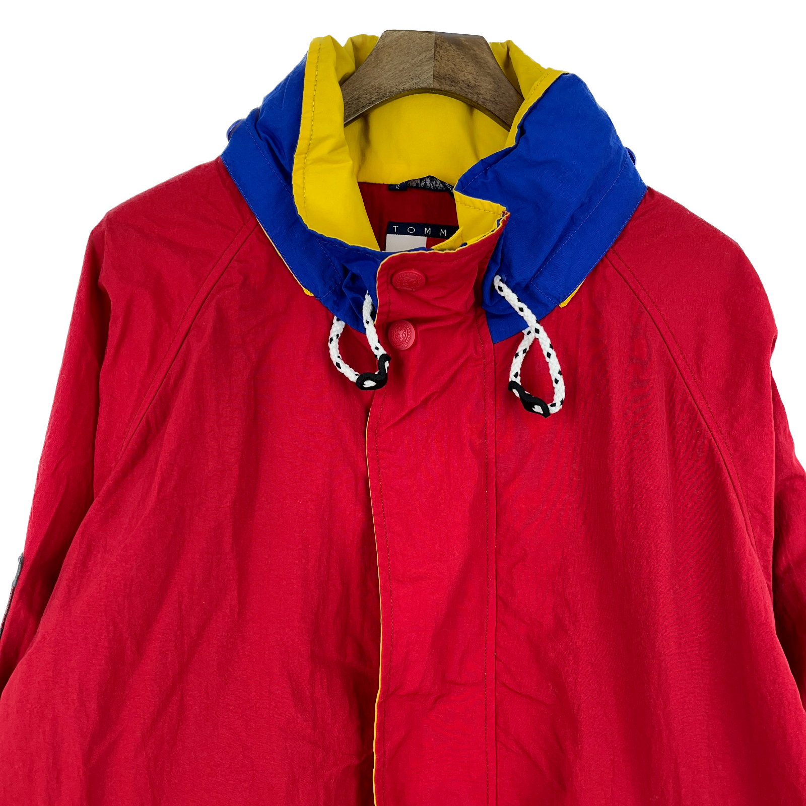 Vintage Tommy Hilfiger Full Zip Red Light Jacket Size XL