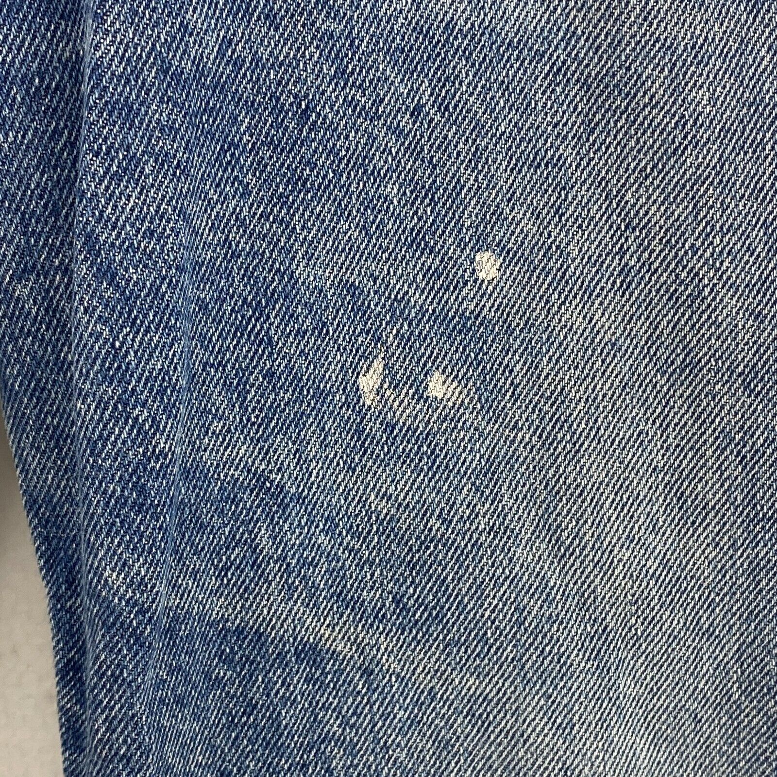 Levi Strauss 619 Orange Tab Blue Light Wash Jeans Size 32 Straight Leg