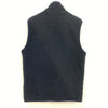 Vintage Patagonia Fleece Full Zip Navy Blue Vest Jacket Size M